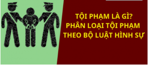 Tội phạm là gì? Phân loại tội phạm theo quy định hình sự 2015